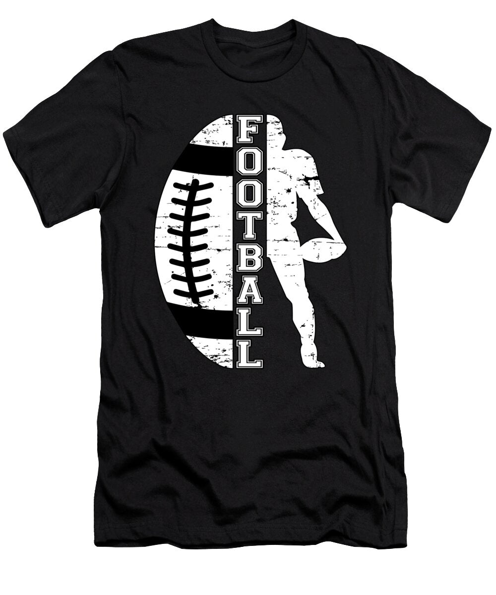 1 Football Sports Game American Team Funny Gift Idea Tshirtconcepts Marvin Poppe T-Shirt