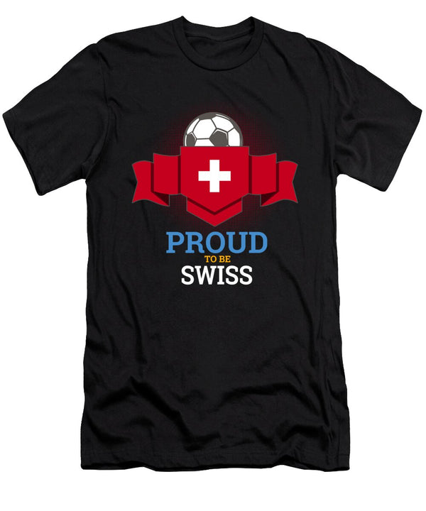 1 Football Swiss Switzerland Soccer Team Sports Footballer Goalie Rugby Gift Thomas Larch T-Shirt