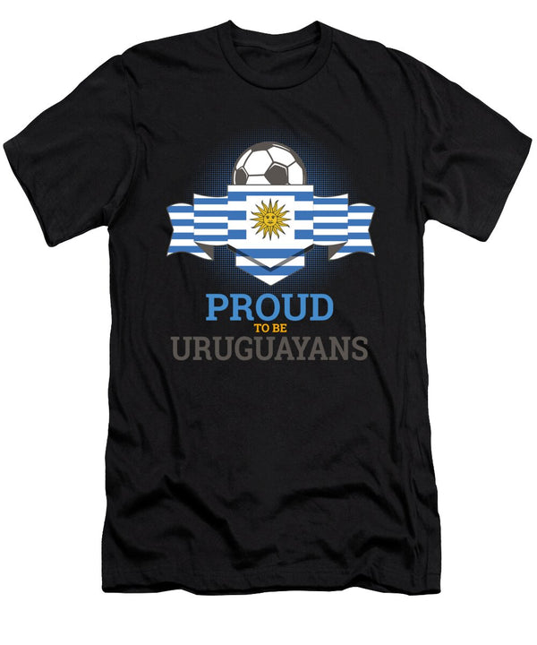 1 Football Uruguay Uruguayans Soccer Team Sports Footballer Goalie Rugby Gift Thomas Larch T-Shirt