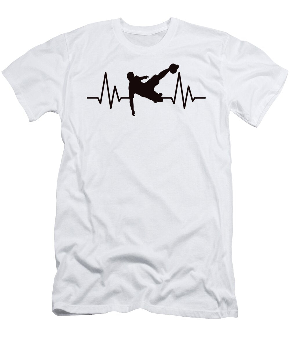 1 Footballer Heartbeat Steven Zimmer T-Shirt