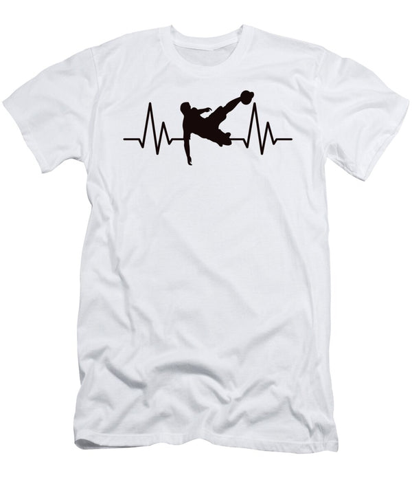 1 Footballer Heartbeat Steven Zimmer T-Shirt