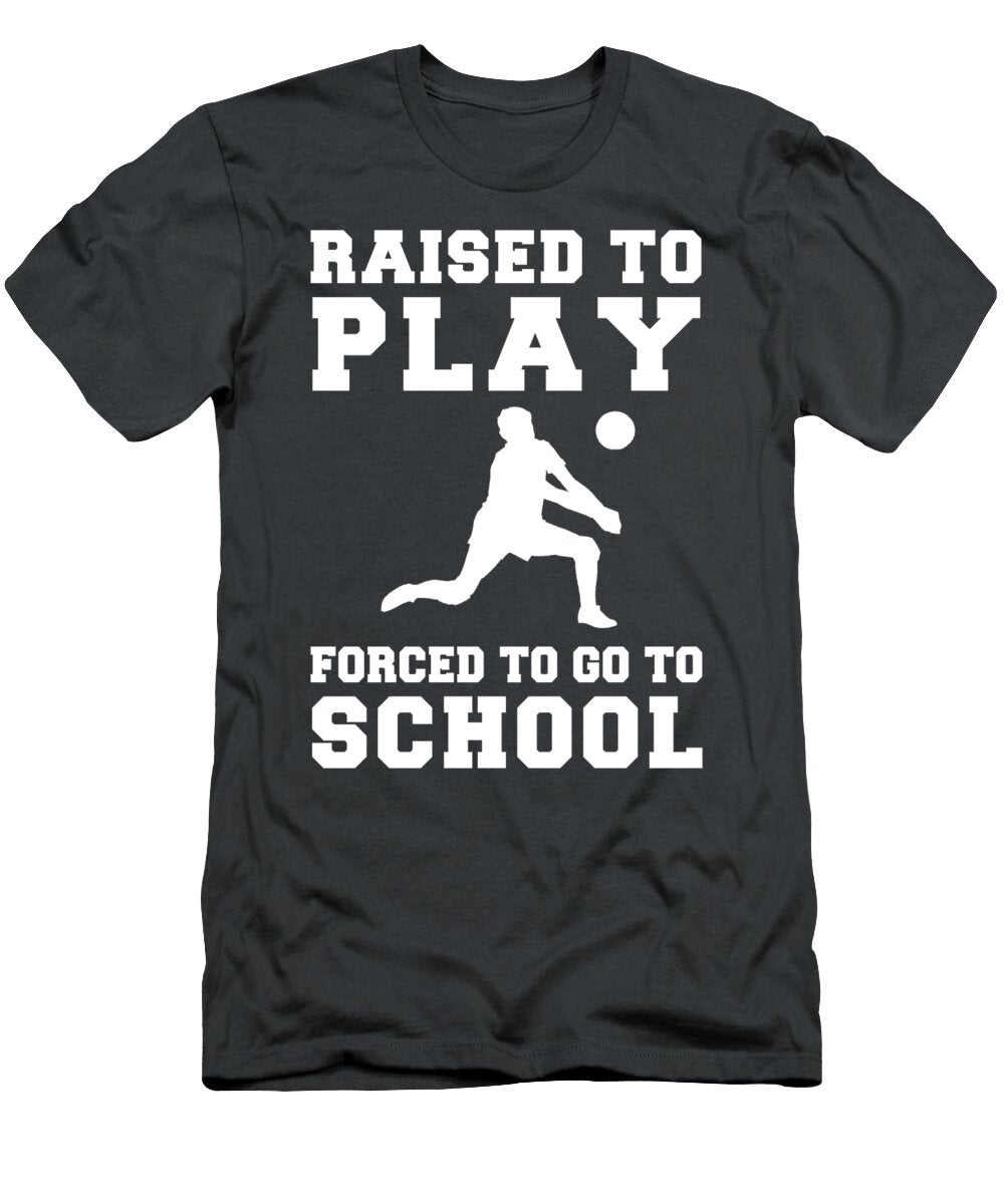 1 From Spikes to School Books Bump Up the Laughs with This Volleyballschool T-Shirt