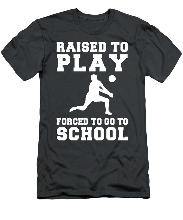 1 From Spikes to School Books Bump Up the Laughs with This Volleyballschool T-Shirt