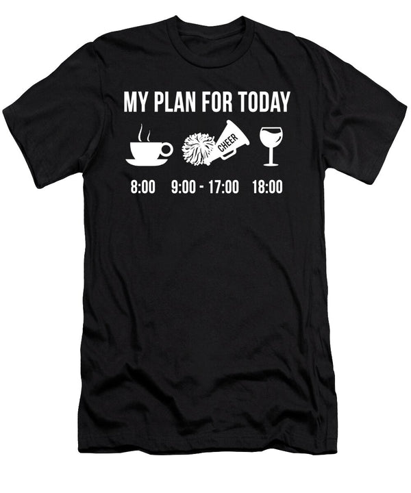 1 Funny Cricket Athlete Sports My Plan for Today Muc Designs T-Shirt