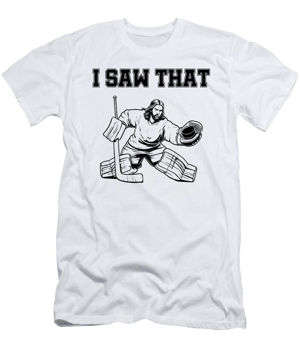 1 Funny Jesus Goalie Ice Hockey Player Me T-Shirt