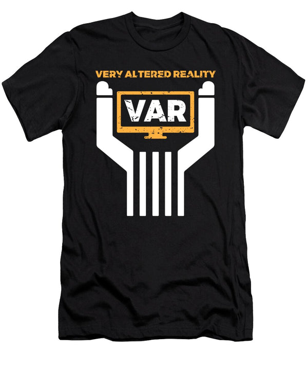 1 Funny Soccer Referee Gift Var Video Assistant Martin Hicks T-Shirt