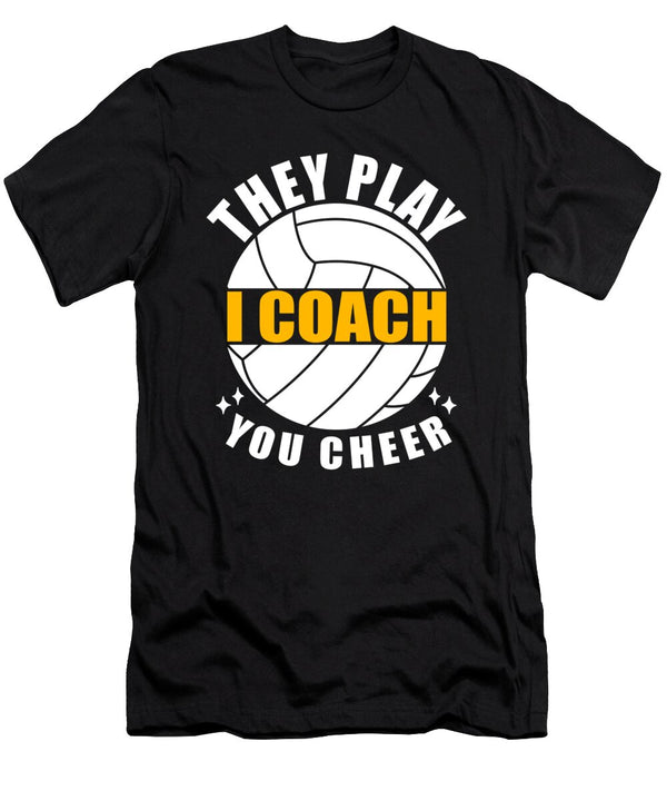 1 Funny Volleyball Coach Me T-Shirt