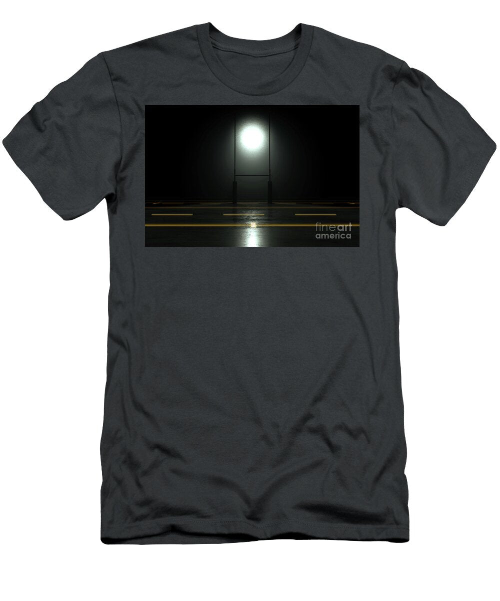 1 Futuristic Rustic Rugby Posts Allan Swart T-Shirt