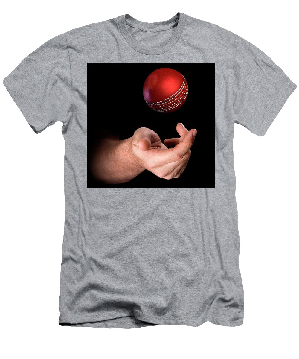 1 Hand Tossing Cricket Ball Allan Swart T-Shirt