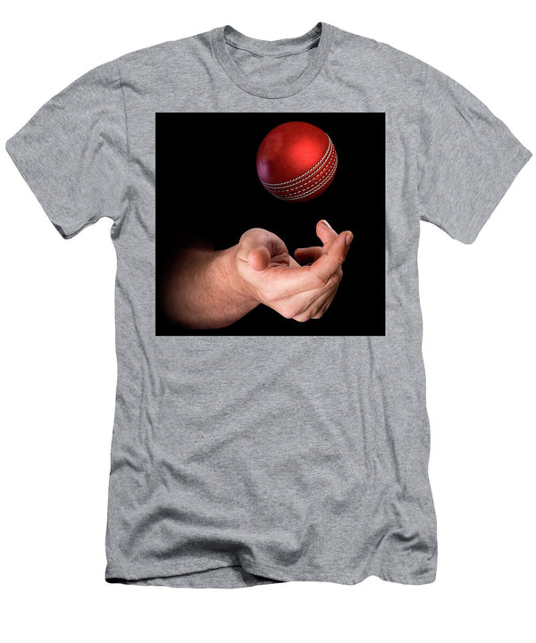 1 Hand Tossing Cricket Ball Allan Swart T-Shirt