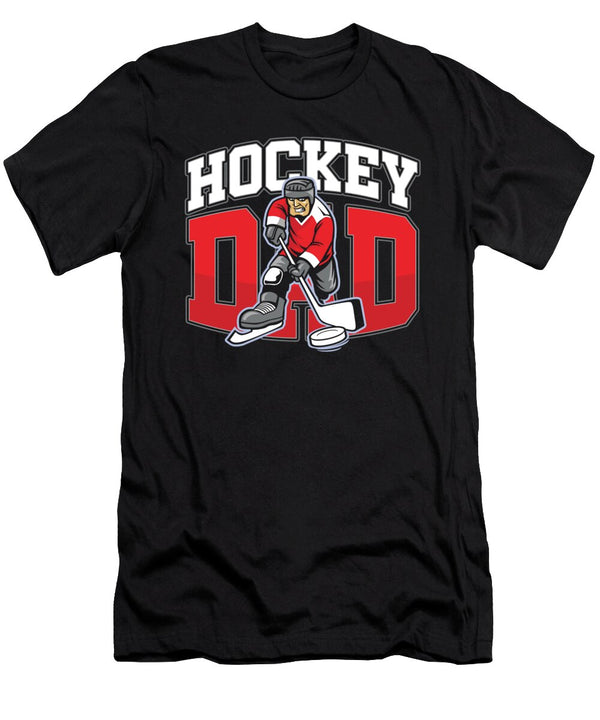 1 Hockey Dad Winter Sports Ice Hockey Player Gift Thomas Larch T-Shirt