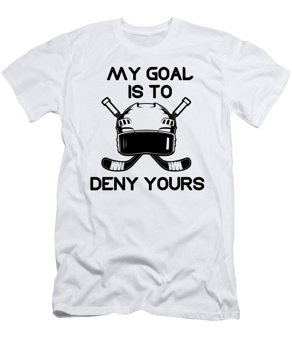 1 Hockey Goalie Eq Designs T-Shirt
