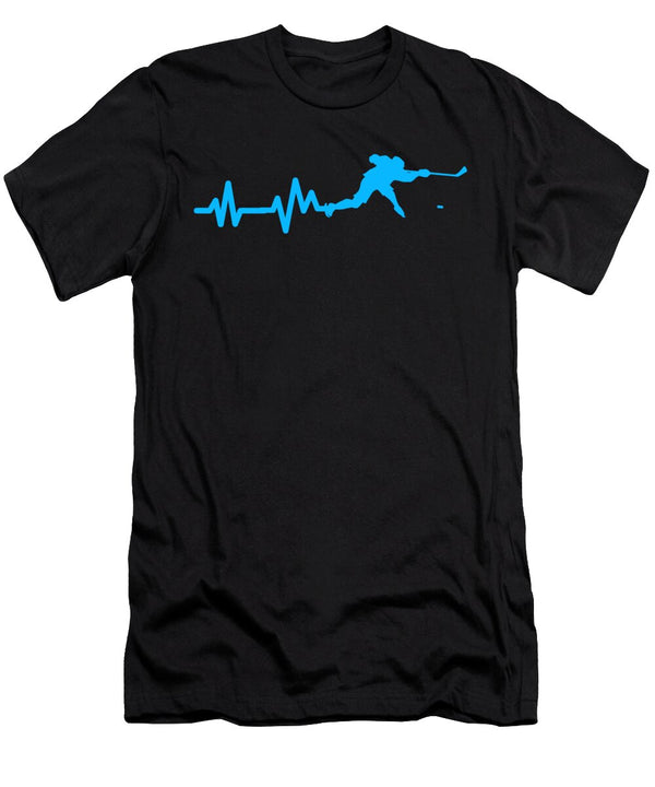 1 Hockey Player Heartbeat Eq Designs T-Shirt