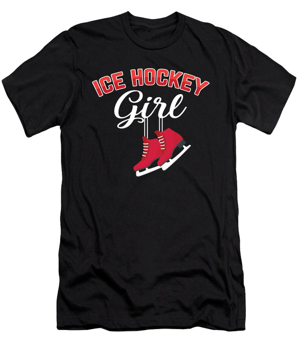 1 Ice Hockey Gift for Ice Hockey Girl Raphaelartdesign T-Shirt