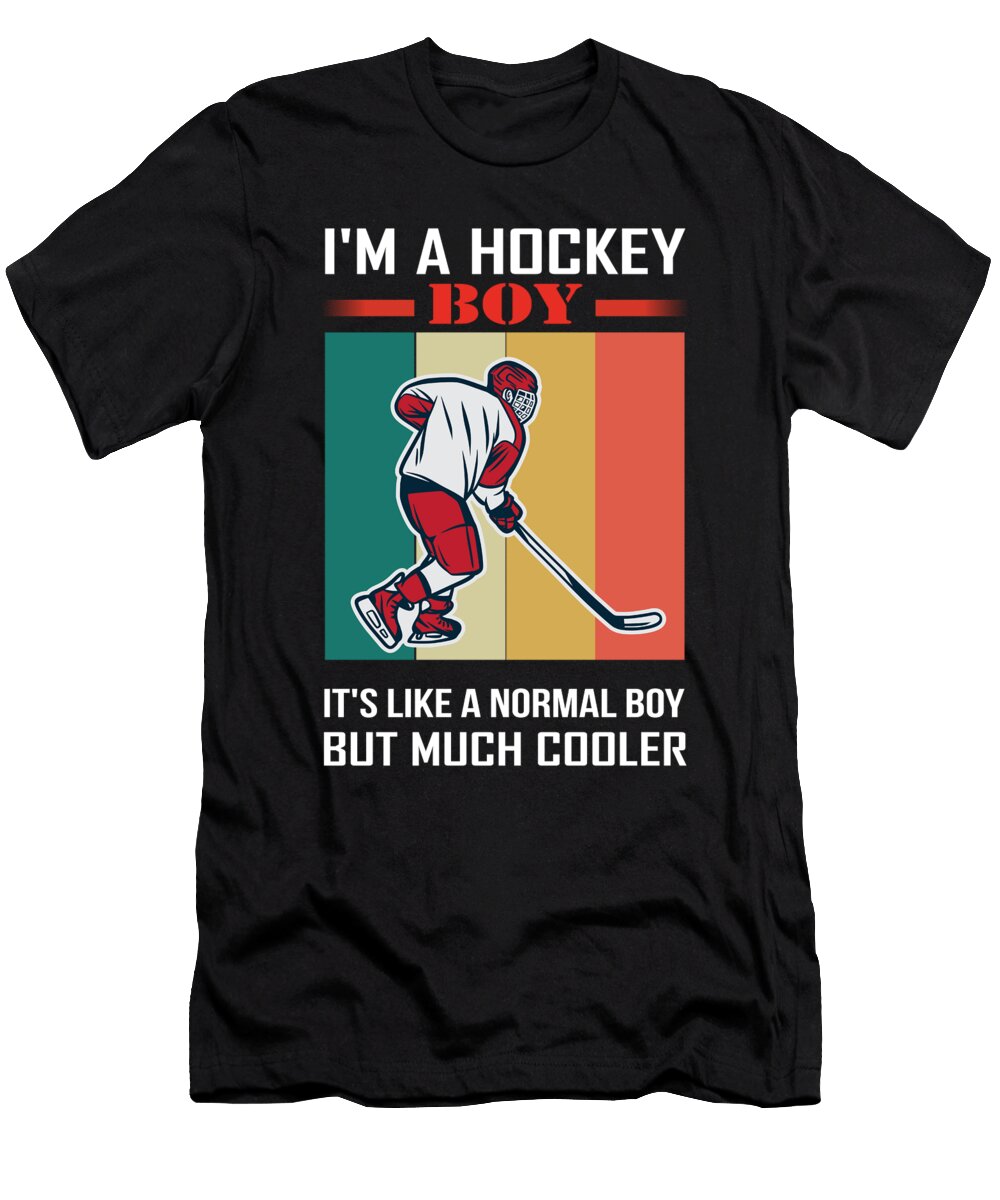 1 Ice Hockey Gift for Ice Hockey Player Raphaelartdesign T-Shirt