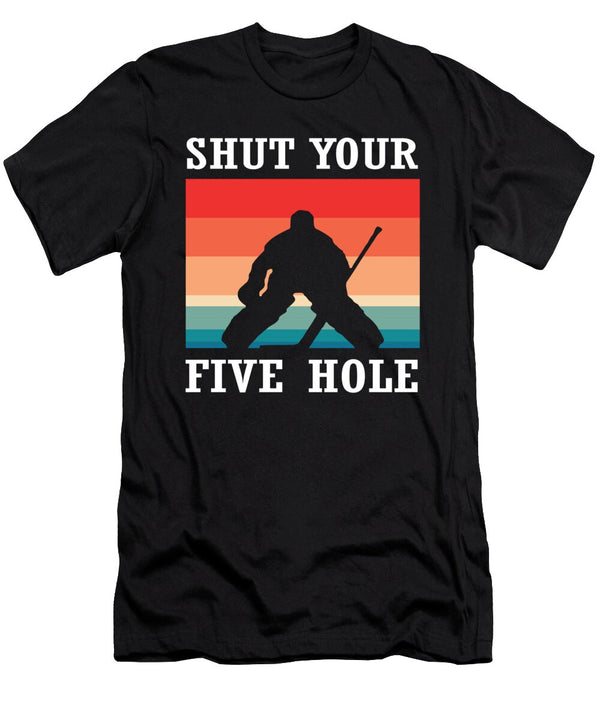 1 Ice Hockey Player Goalie Gift for Ice Hockey Dad Raphaelartdesign T-Shirt