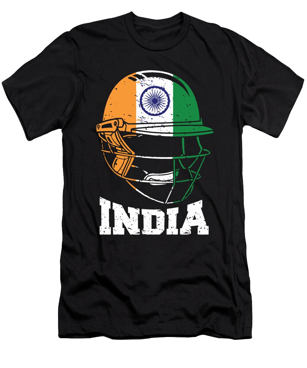1 India Cricket Design 2019 Indian International Fans Design Cricketers Batsman Bowler Wicket Keeper and Fans Alike Martin Hicks T-Shirt