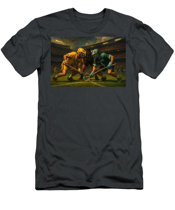 1 Intense Lacrosse Showdown James Spears T-Shirt