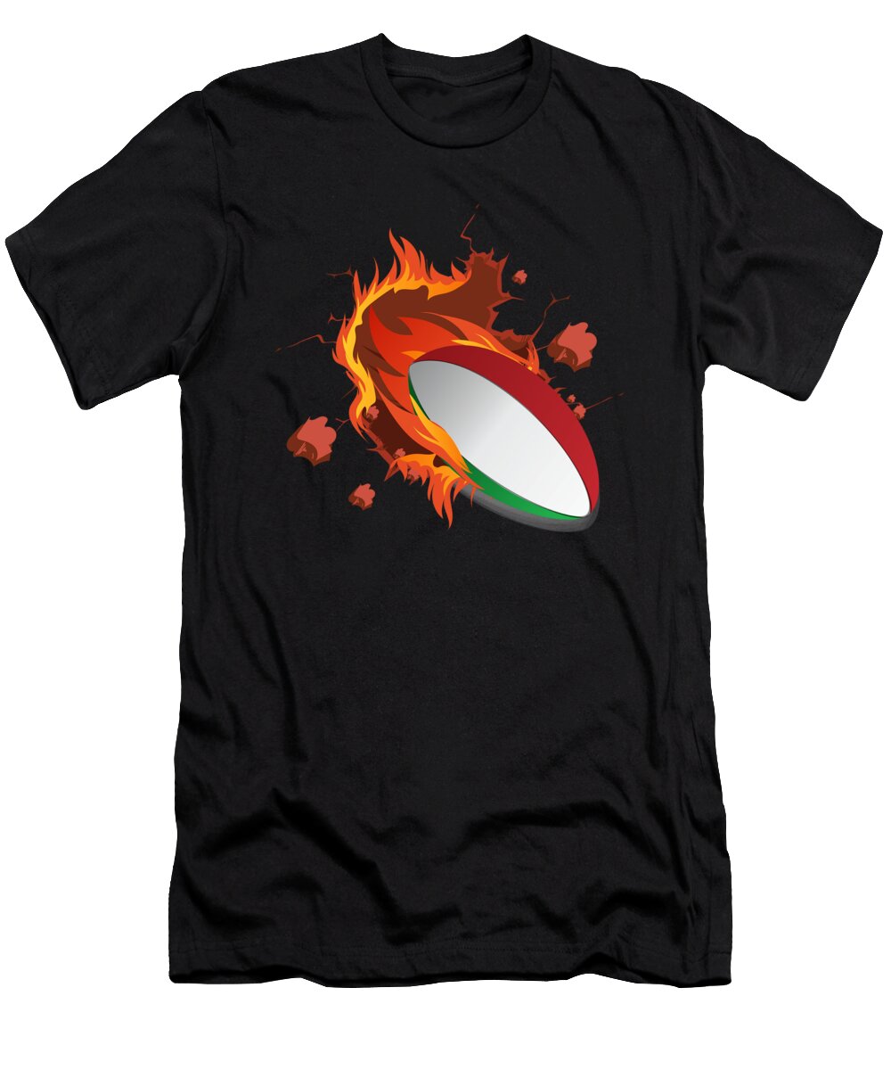 1 Italy Rugby Union Jersey 2019 Fans Kit for Italian Supporters Players Coaches and Teams Martin Hicks T-Shirt