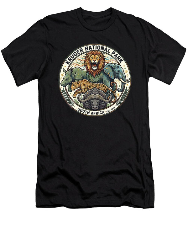 1 Kruger National Park 7 Lik Batonboot T-Shirt