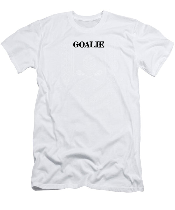1 Lacrosse Goalie Last Line of Defense Lax Sport Goat Lacrosse Player Lacrosse Game Relax Steeze Kanig Designs T-Shirt
