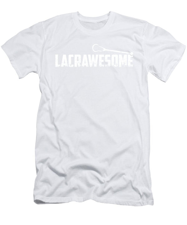 1 Lacrosse Is Lacrawesome Lax Sport Goat Lacrosse Player Lacrosse Game Relax Steeze Kanig Designs T-Shirt