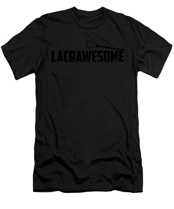 1 Lacrosse Is Lacrawesome Lax Sport Goat Lacrosse Player Lacrosse Game Steeze Steeze Kanig Designs T-Shirt