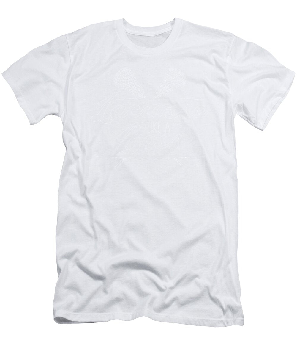 1 Lacrosse Like a Boss Lax Sport Goat Lacrosse Player Lacrosse Game Relax Steeze White Kanig Designs T-Shirt