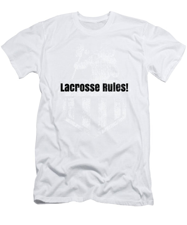 1 Lacrosse Rules Lax Sport Goat Lacrosse Player Lacrosse Game Steeze Relax Kanig Designs T-Shirt