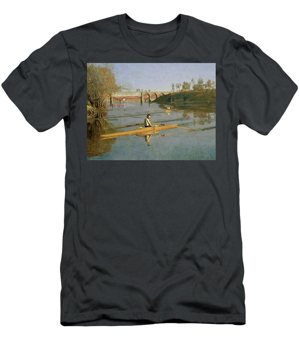 1 Max Schmitt in a Single Scull Thomas Cowperthwait Eakins T-Shirt