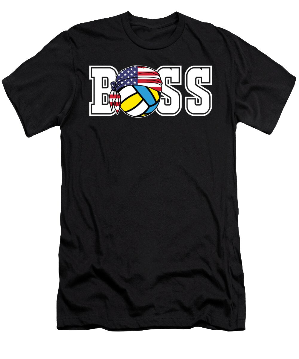 1 Mens Volleyball Boss Jersey Gift for Indoor Beach Players Martin Hicks T-Shirt