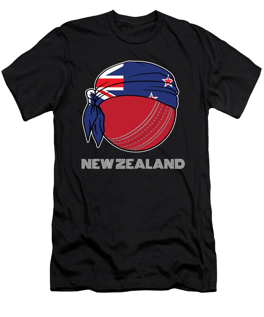 1 New Zealand Cricket Kit 2019 Black Caps International Fans Gift for Players Coaches and Supporters Martin Hicks T-Shirt