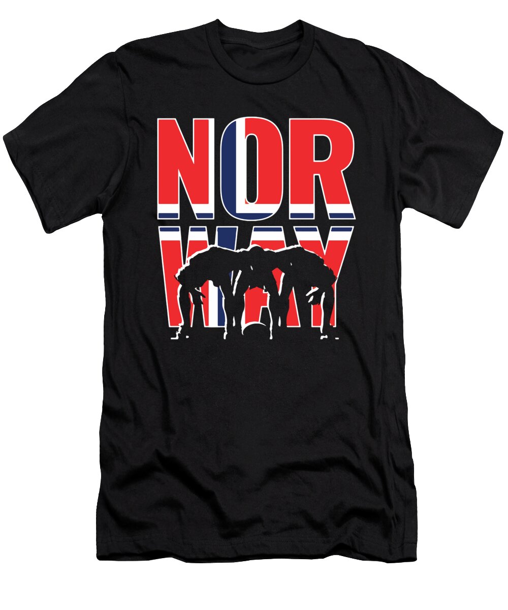 1 Norway Rugby 2019 Fans Kit for Norwegian Supporters Players Coaches and Rugger Football Lovers Martin Hicks T-Shirt