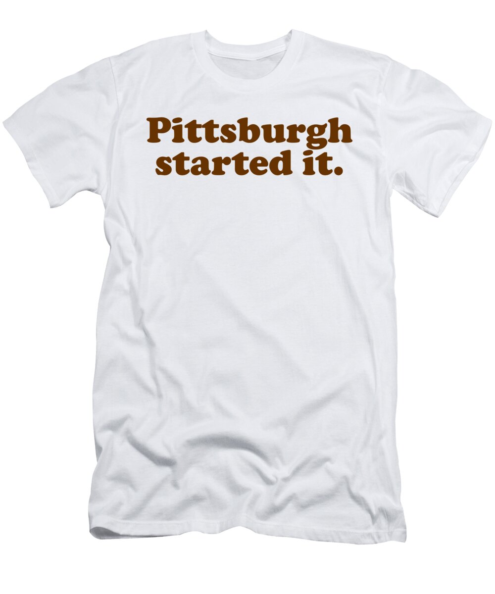 1 Pittsburgh Started It Cornelis Vrees T-Shirt