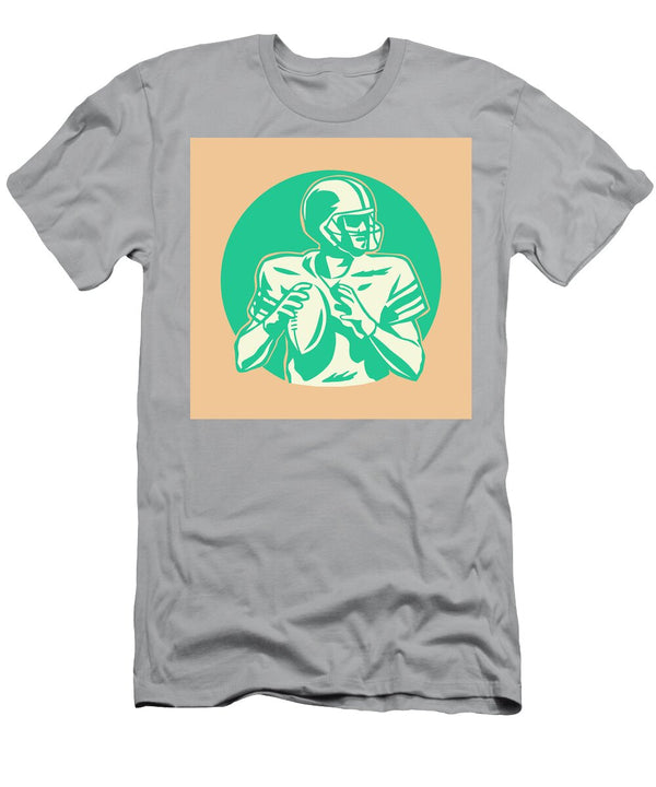 1 Portrait of American Footballer Csa Images T-Shirt