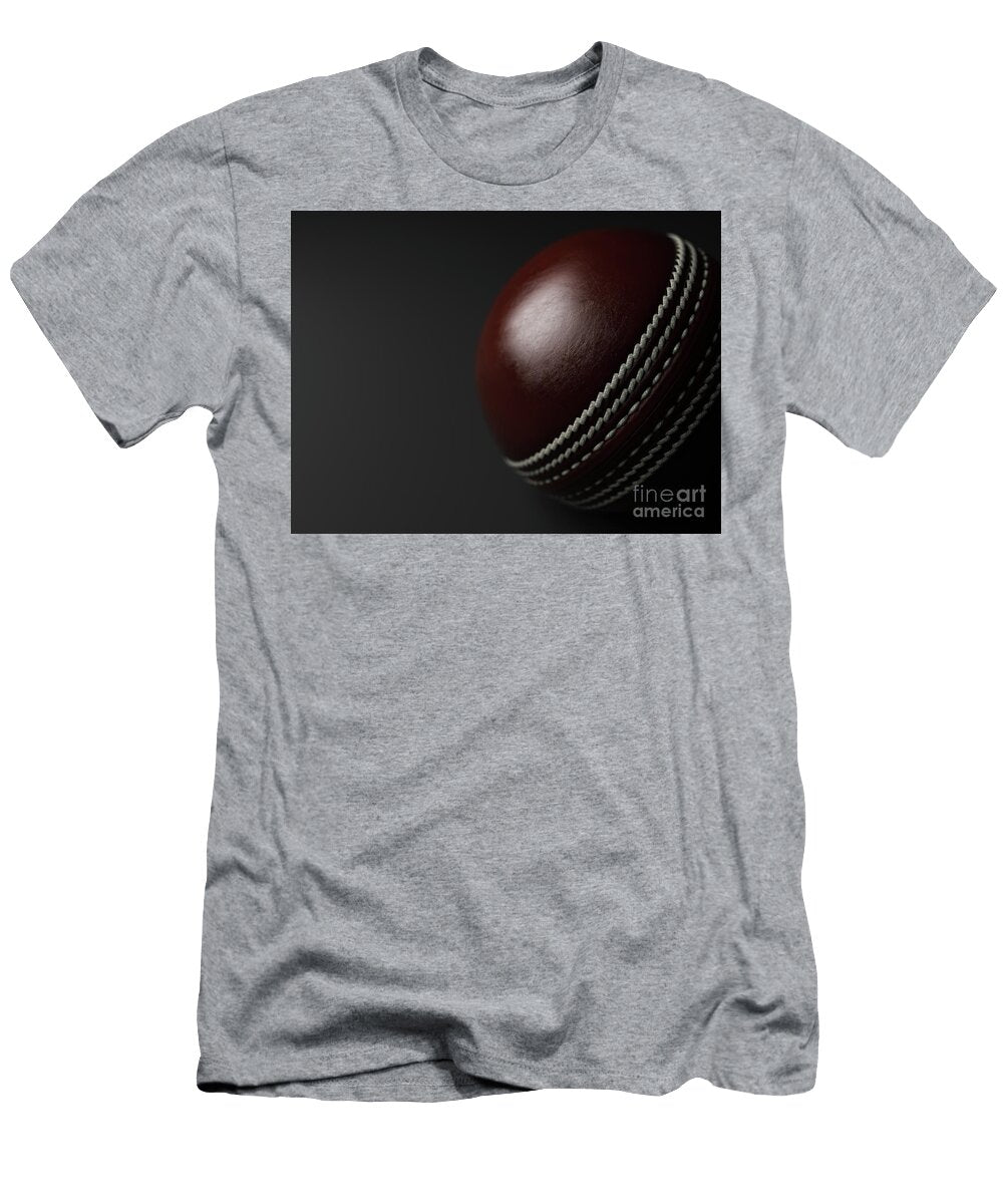 1 Red Cricket Ball Allan Swart T-Shirt