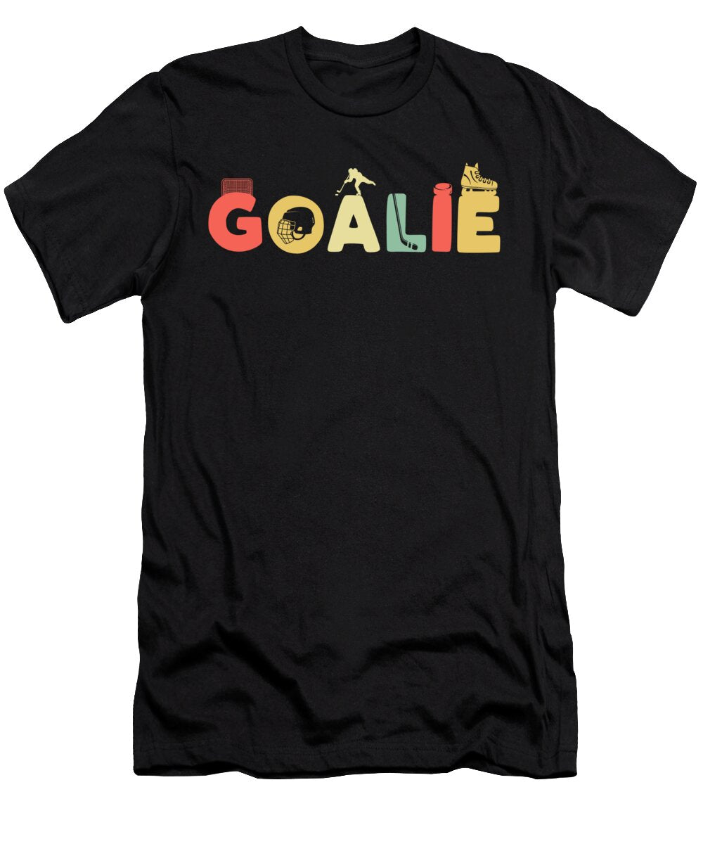 1 Retro Ice Hockey Goalie Vintage Goaltender Jonathan Kraske T-Shirt
