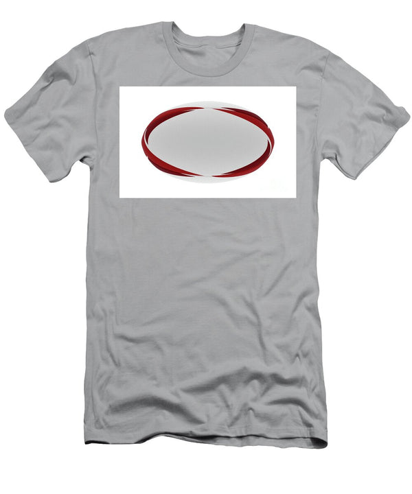 1 Rugby Ball Red Design Allan Swart T-Shirt