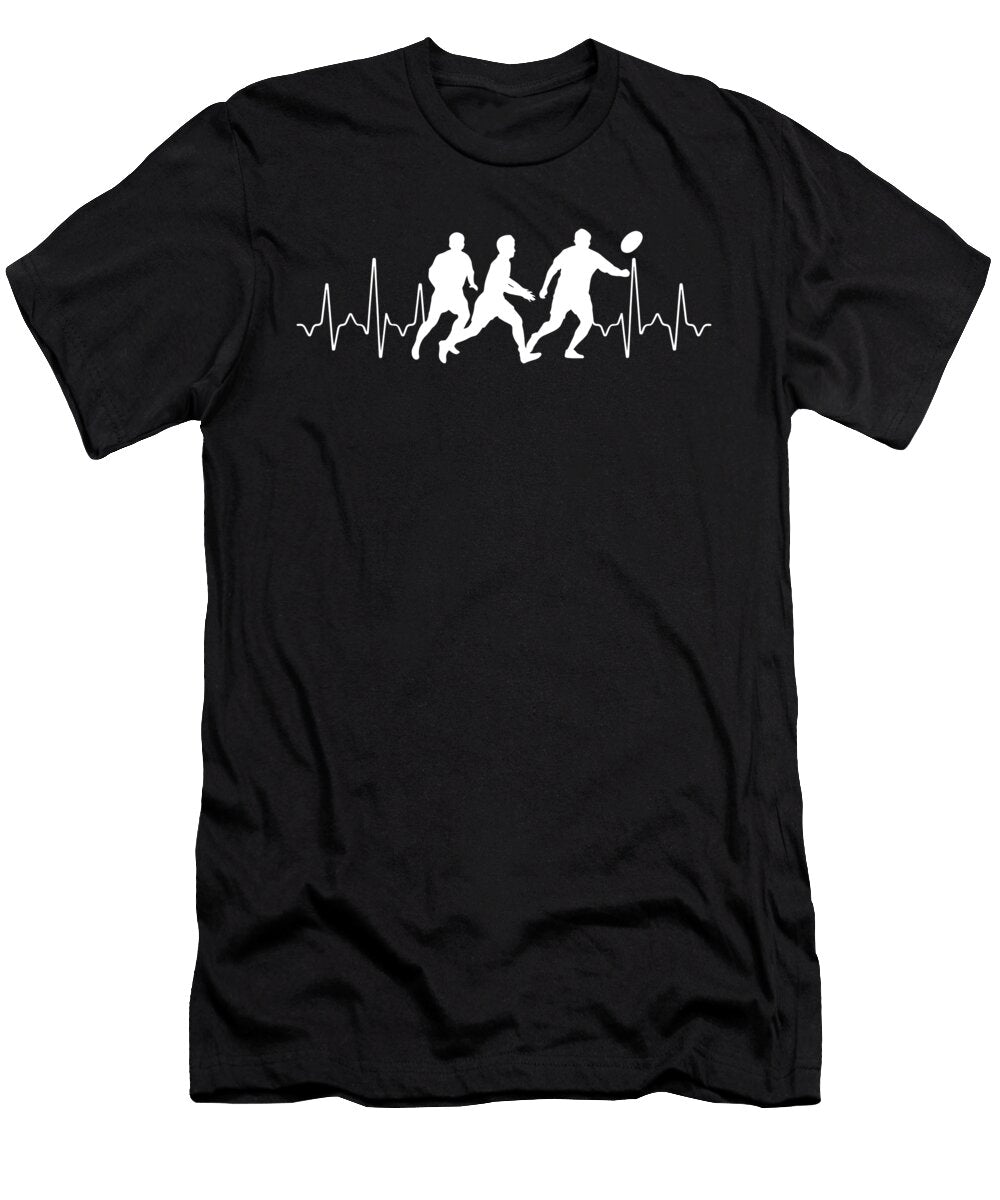 1 Rugby Heartbeat Manuel Schmucker T-Shirt