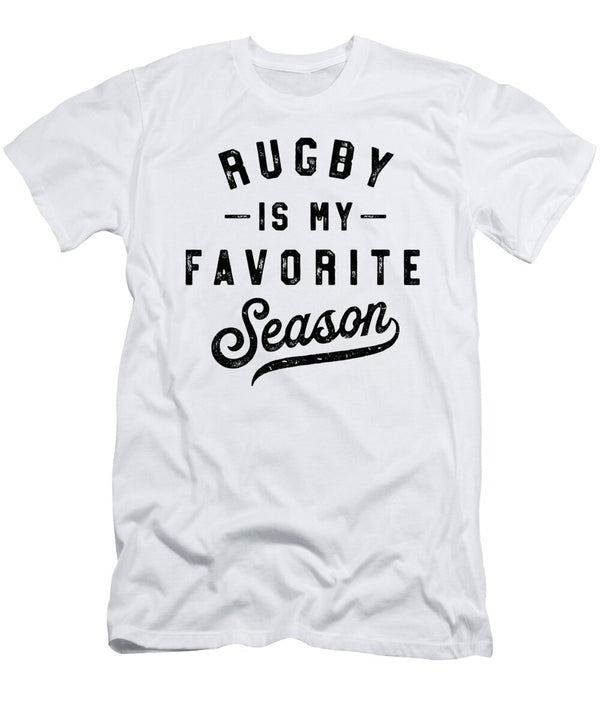 1 Rugby Is My Favorite Season Vintage Jensen Cena T-Shirt
