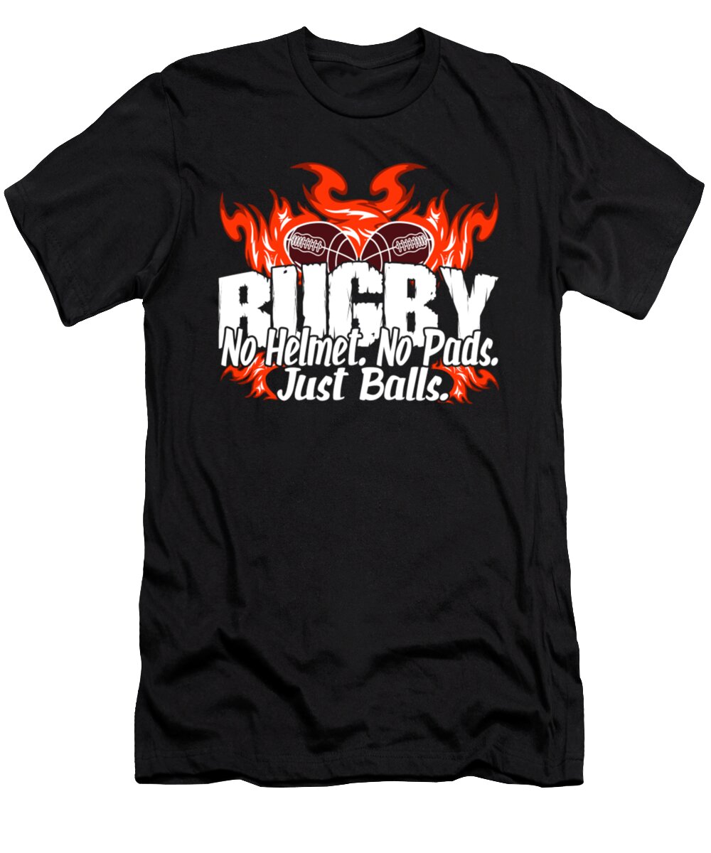 1 Rugby No Helmet No Pads Just Balls Tinh Tran Le Thanh T-Shirt