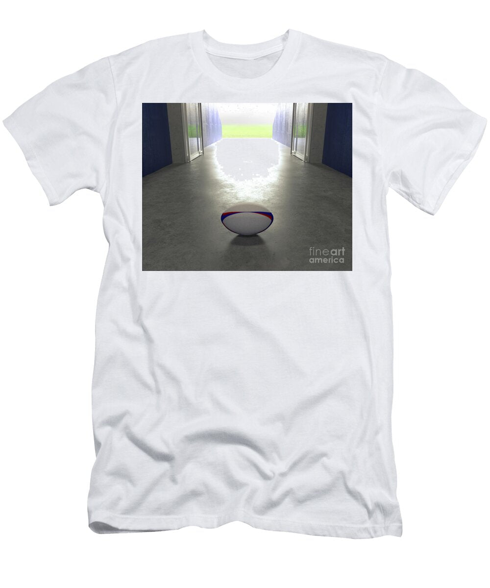 1 Rugby Sports Stadium Tunnel Entrance Allan Swart T-Shirt