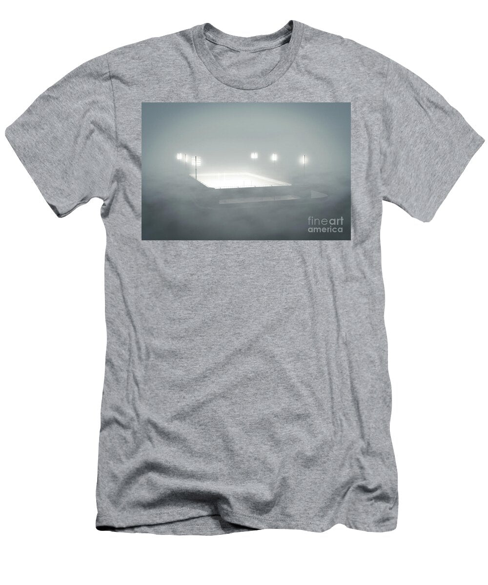 1 Rugby Stadium in the Mist Allan Swart T-Shirt
