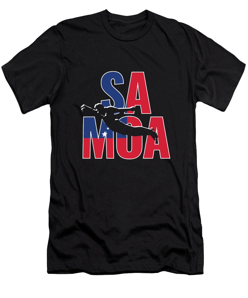 1 Samoa Rugby 2019 Fans Kit for Samoan Supporters Players Coaches and Rugger Football Lovers Martin Hicks T-Shirt
