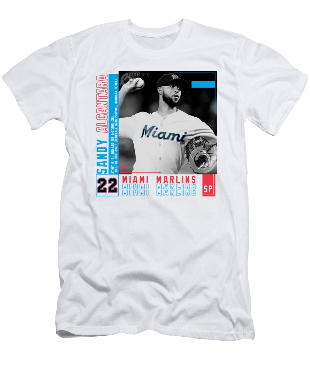 1 Sandy Alcantara Baseball Kelvin Kent T-Shirt