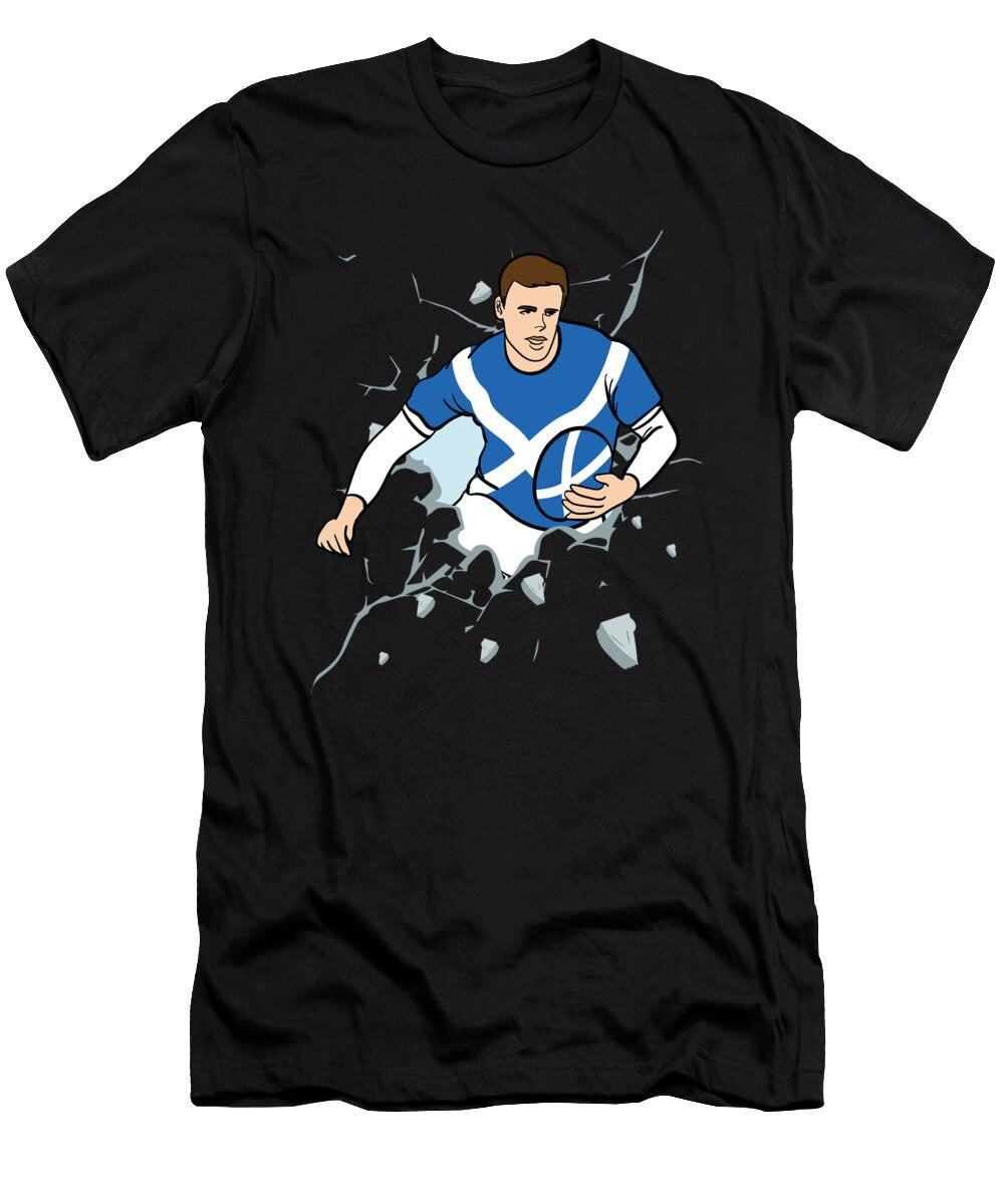 1 Scotland Rugby Union Jersey 2019 Fans Kit for Scottish Supporters Players Coaches and Teams Martin Hicks T-Shirt