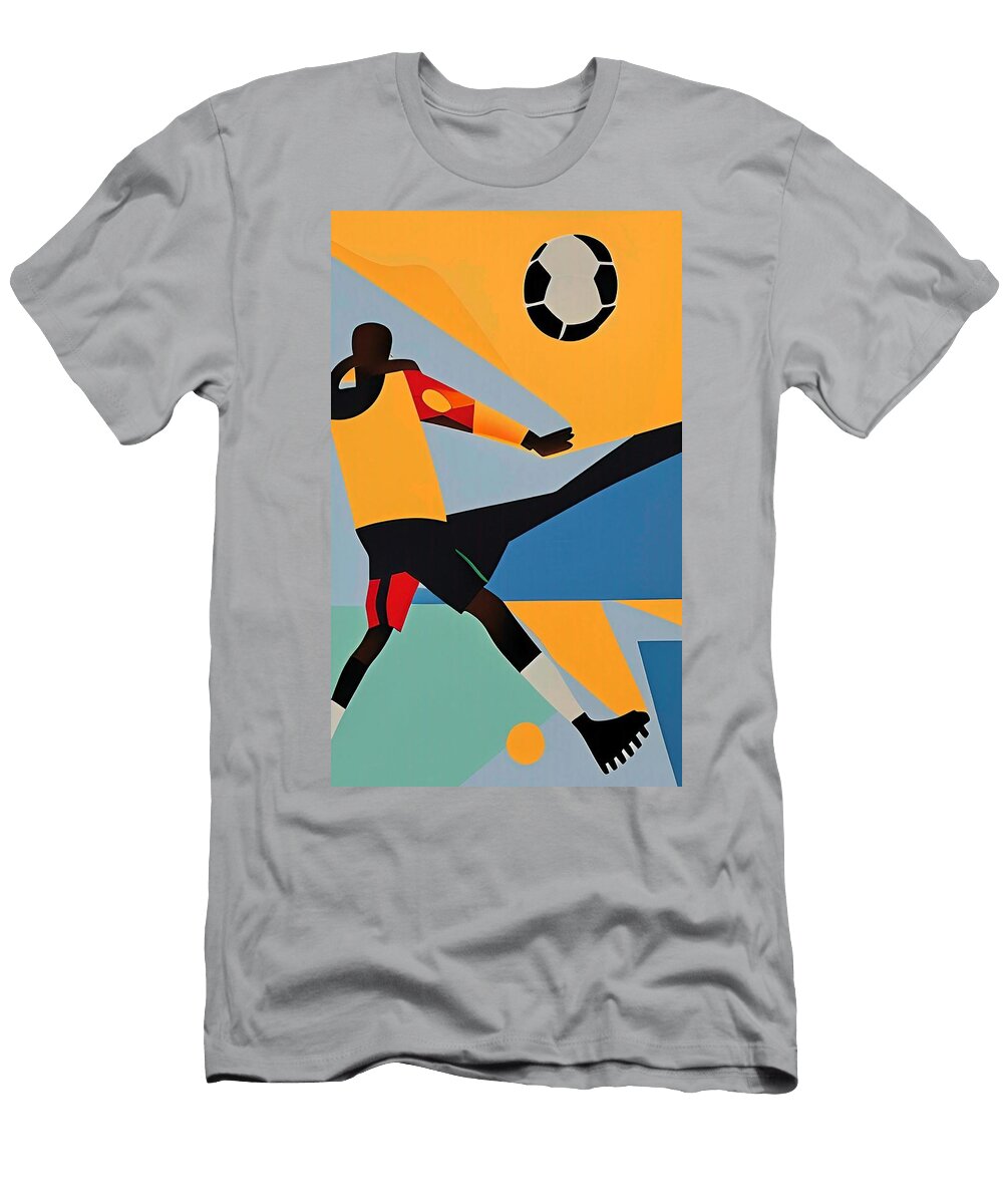 1 Soccer Football Art 01 Gerald Pfister T-Shirt