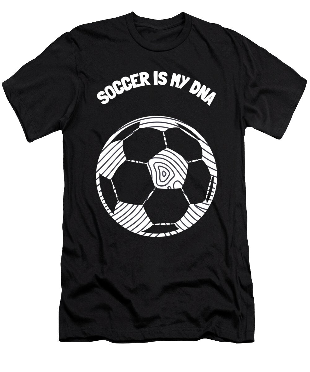 1 Soccer Football Lover Funny Birthday Gift Justus Ratzke T-Shirt