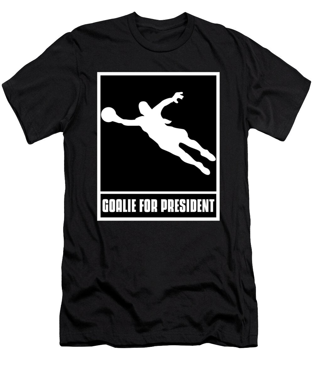 1 Soccer Goalie Goalkeeper Football Girl Gift Idea Justus Ratzke T-Shirt