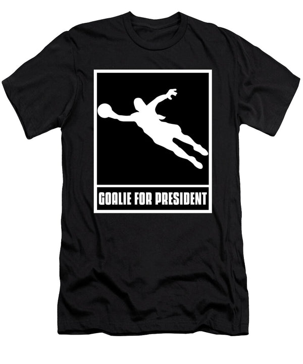 1 Soccer Goalie Goalkeeper Football Girl Gift Idea Justus Ratzke T-Shirt